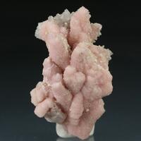 Rhodochrosite On Quartz