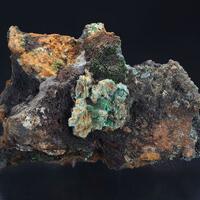 Agardite With Olivenite & Conichalcite