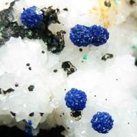 Azurite & Malachite On Quartz