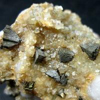 Chalcopyrite On Dolomite