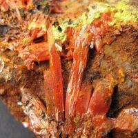 Crocoite With Pyromorphite