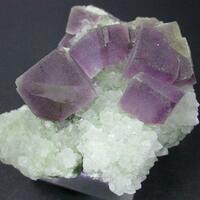 Fluorite On Quartz