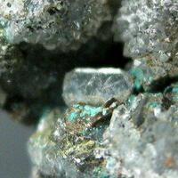 Tetrahedrite With Siderite Chrysocolla & Cuproroméite