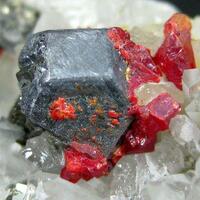 Realgar Galena & Pyrite