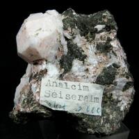 Analcime With Calcite