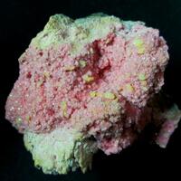 Axinite-(Mn) On Rhodonite