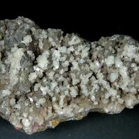 Chabazite On Dolomite Psm Calcite