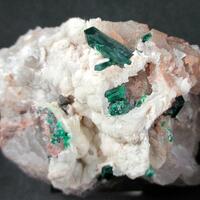 Dioptase & Cerussite