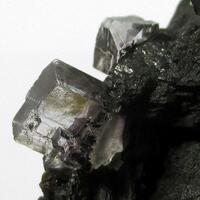 Fluorite On Sphalerite