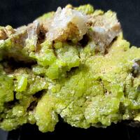 Pyromorphite On Quartz