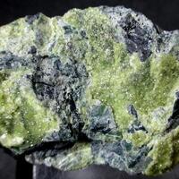 Topazolite On Serpentine