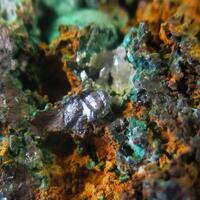 Kuzminite Calomel Cinnabar Jarosite & Native Mercury