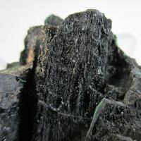Chalcocite Psm Fossil Wood Malachite & Azurite