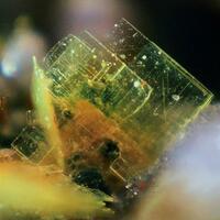 Autunite On Strengite