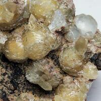 Calcite With Thomsonite & Chabazite