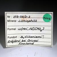 Lithiophilite