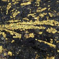 Native Gold In Uraninite