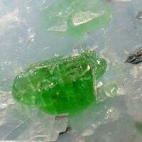 Diopside In Calcite