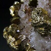 Chalcopyrite On Quartz