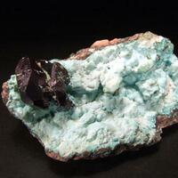 Cuprite On Chrysocolla