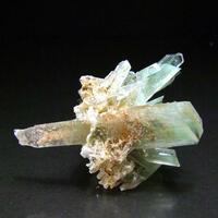 Gypsum With Atacamite Inclusions