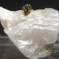 Pyrite On Gold & Chalcocite