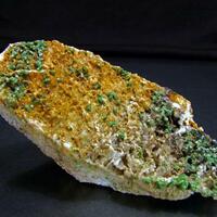 Pyromorphite On Quartz