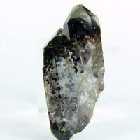 Quartz Included With Chalcopyrite & Hematite