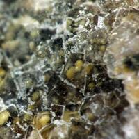 Aldermanite On Fluellite & Cacoxenite