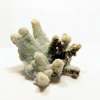 Calcite & Pyrite On Quartz