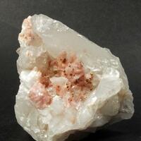 Fluorite & Pyrite On Rhodochrosite