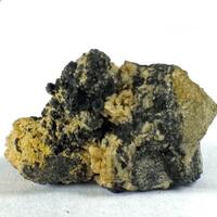 Acanthite & Native Silver In Siderite