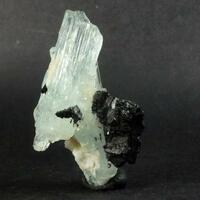 Aquamarine On Schorl