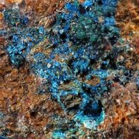 Cyanotrichite & Brochantite