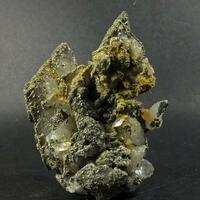 Pyrite & Marcasite On Calcite