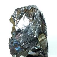 Native Bismuth & Molybdenite On Quartz