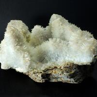 Natrolite Over Calcite