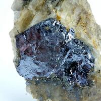 Molybdenite On Quartz