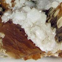 Harmotome On Calcite