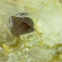 Anatase Quartz & Calcite