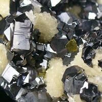 Galena Calcite & Chalcopyrite