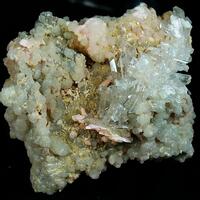 Rhodochrosite Gypsum & Calcite