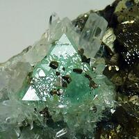 Fluorite Quartz Chalcopyrite & Sphalerite