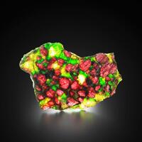 Pyrope With Chromian Diopside & Enstatite
