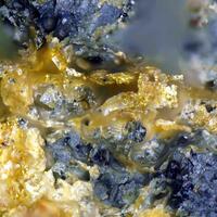 Gold Uraninite & Brannerite