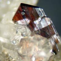 Brookite & Quartz