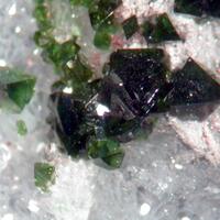 Libethenite & Quartz