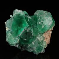 Fluorite On Aquamarine