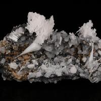 Calcite On Hausmannite