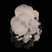 Manganoan Calcite On Orlymanite On Goethite